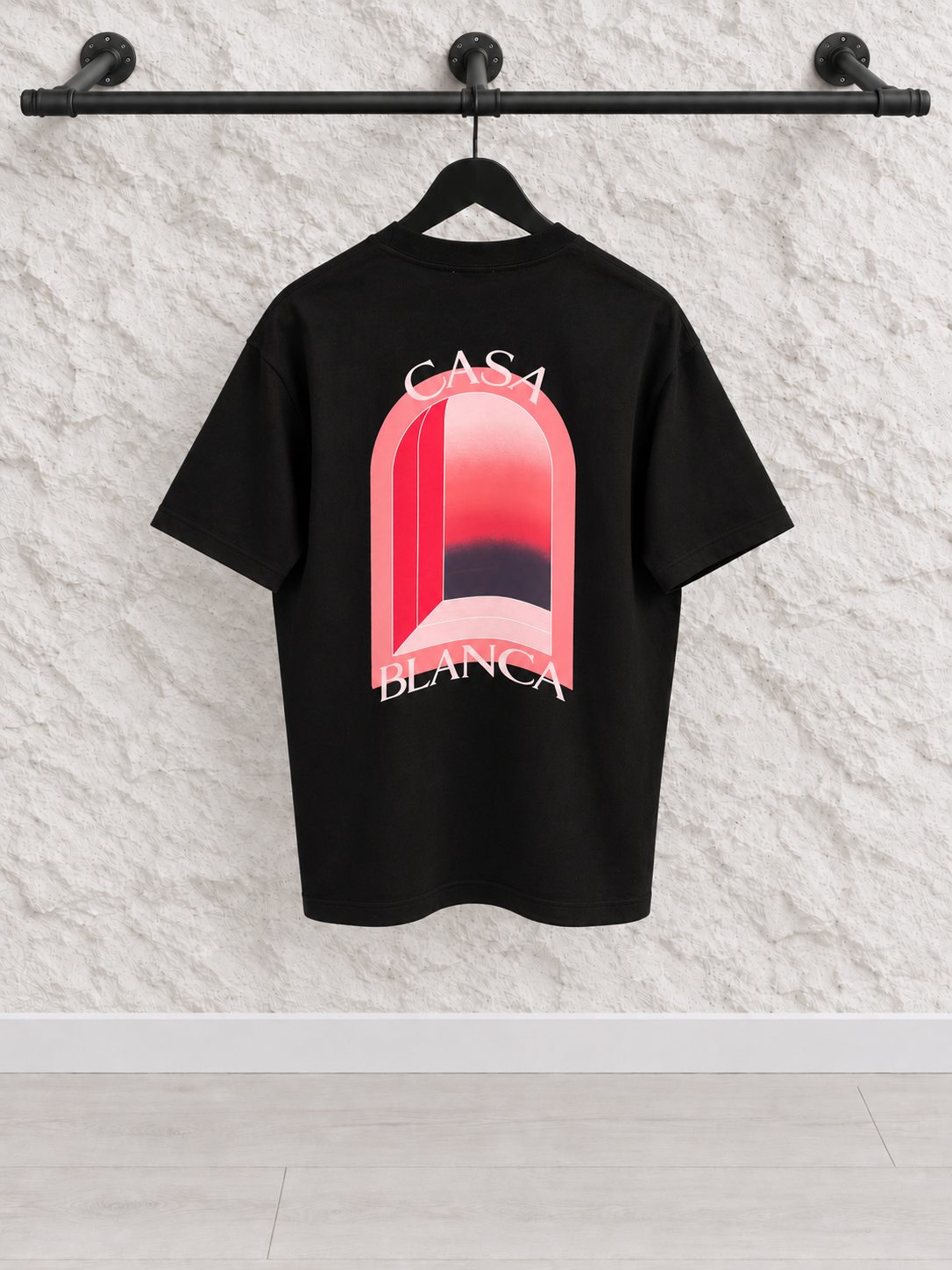 CAMISETA Casa blanca negra
