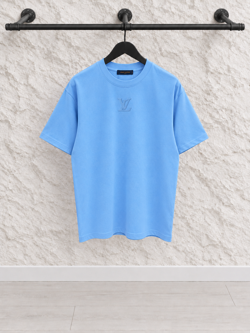 CAMISA LV CELESTE