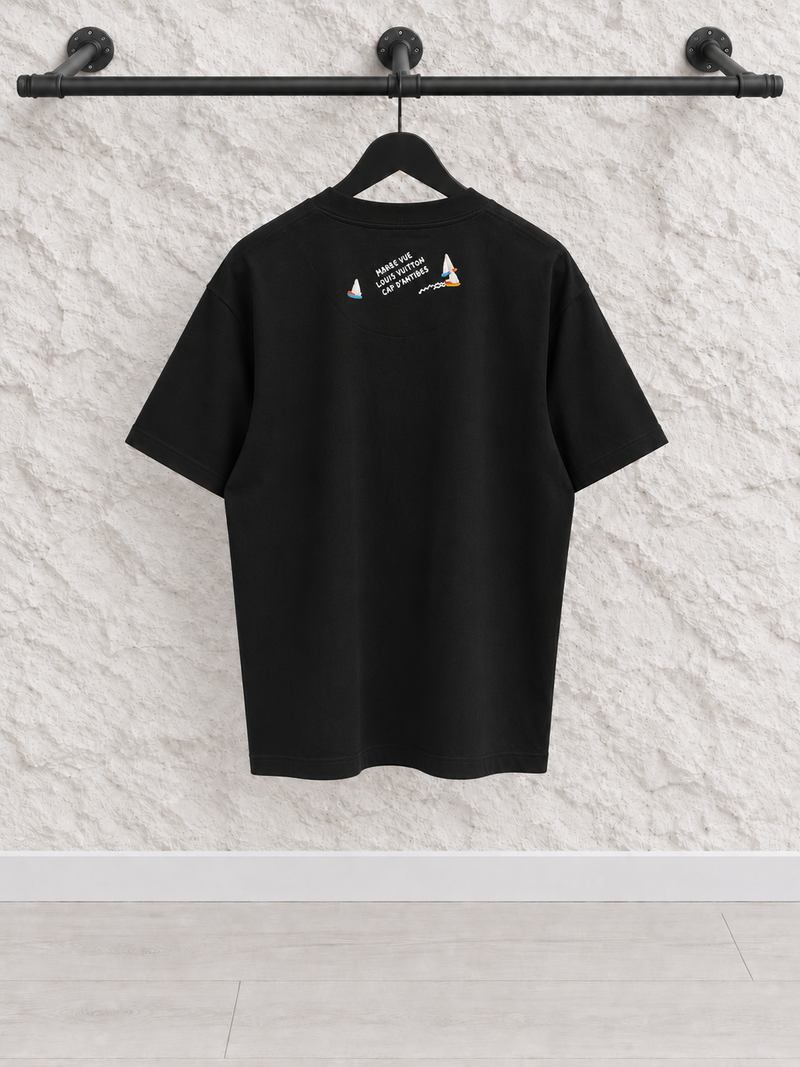 CAMISETA LV NEGRA