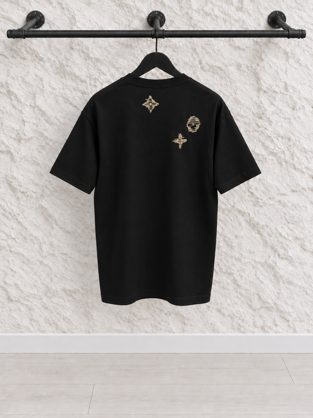 CAMISETA LV NEGRA