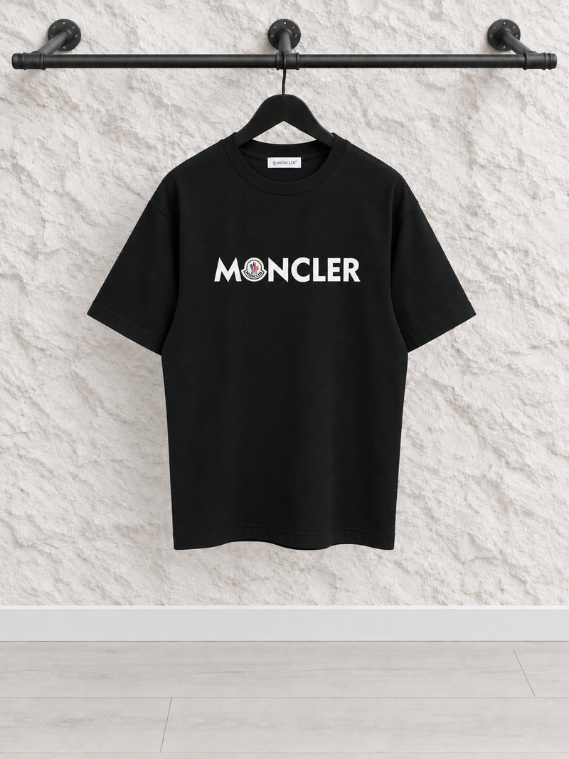 CAMISETA MNCLER NEGRA