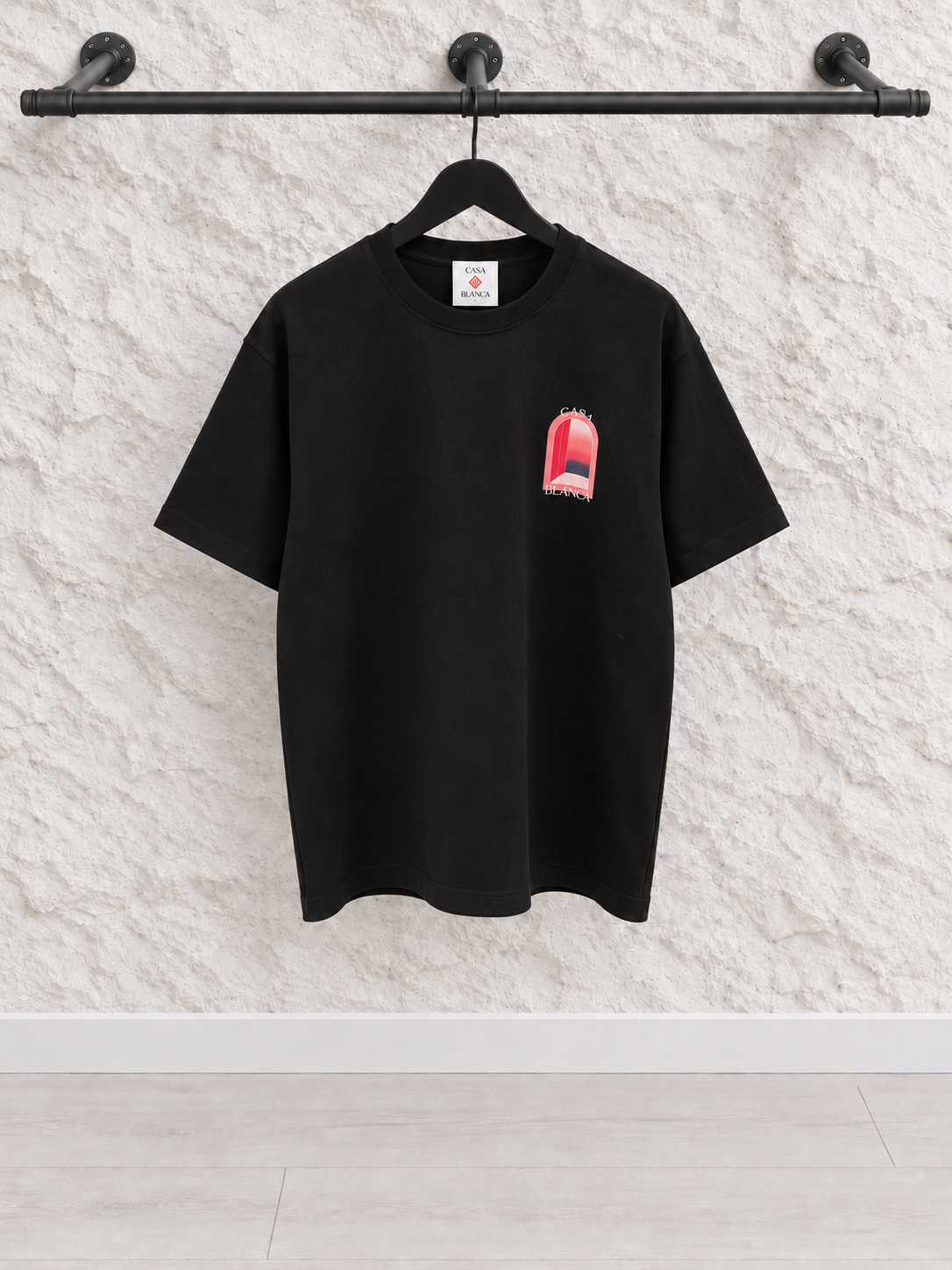 CAMISETA Casa blanca negra